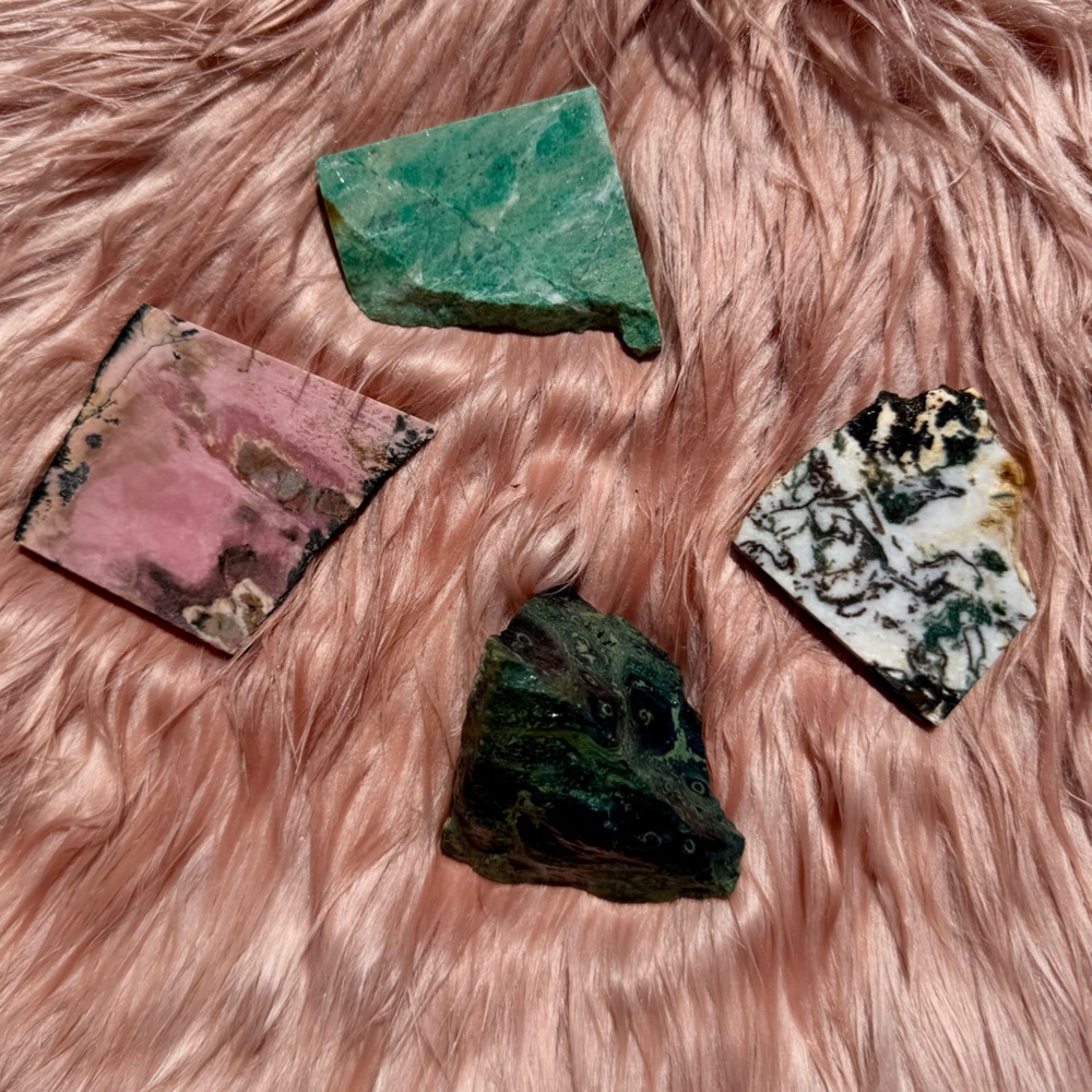 Set of Four Stone Slabs